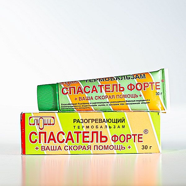 Термобальзам косметический Форте Спасатель туба 30г фото №3