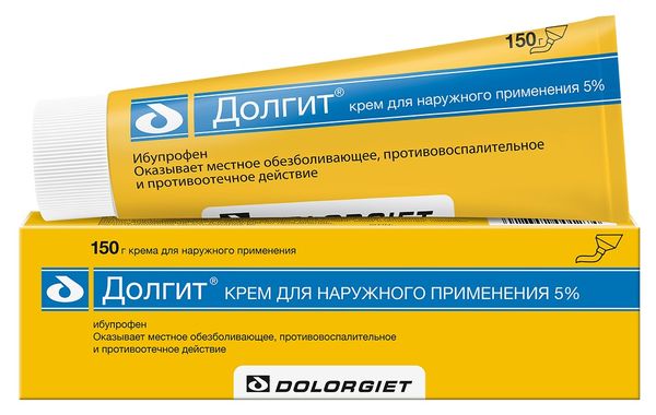 Долгит крем для наружного применения 5% 150г фото №3