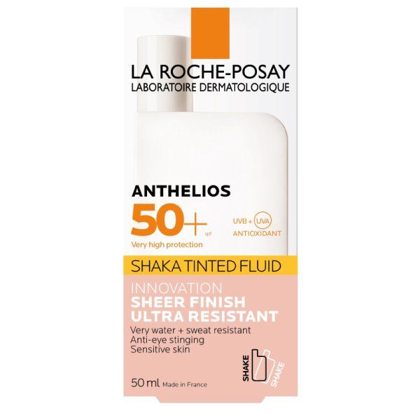 Флюид тонирующий солнцезащитный для лица SPF50+ Anthelios Shaka La Roche-Posay/Ля рош-позе 50мл фото №2