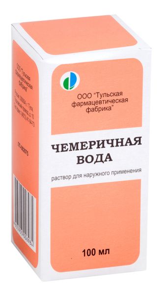 Чемеричная вода раствор для наружного применения 100мл