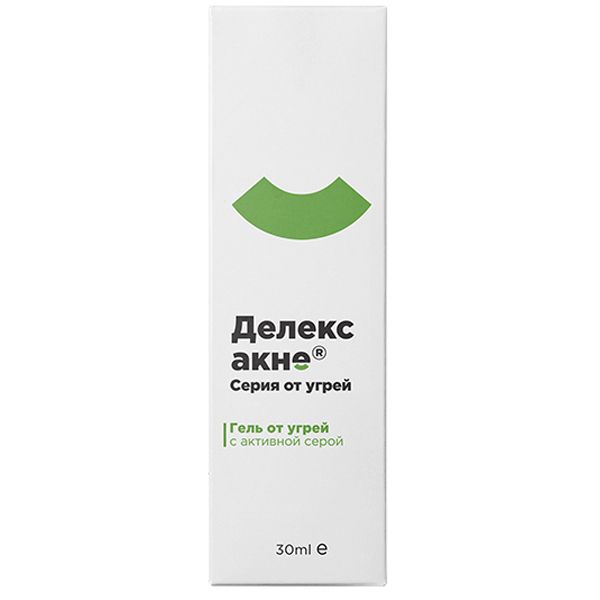 Гель против угрей Делекс Акне 30мл