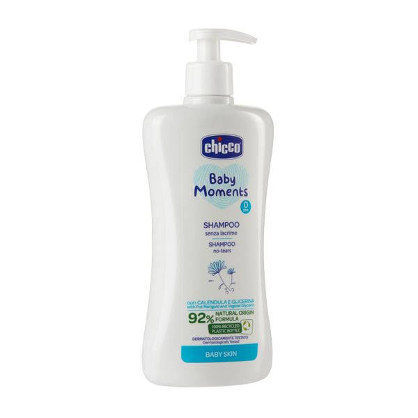 Шампунь для детей без слез с 0+ Baby moments Chicco/Чикко фл. 500мл фото №3