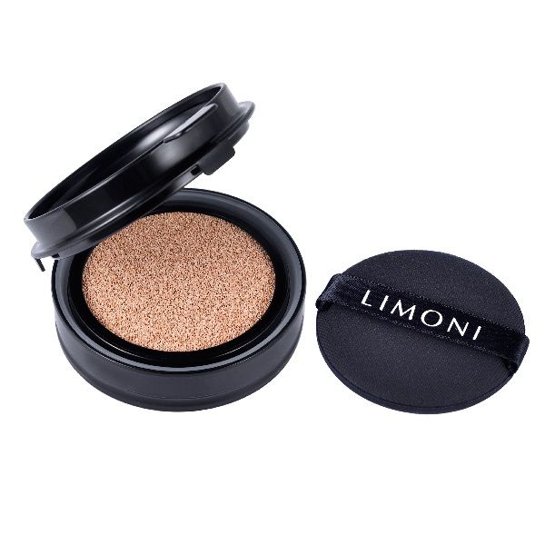 Флюид тональный кушон All Stay Cover Cushion SPF 35 / PA++ Refill 02 Medium Сменный блок Limoni фото №3