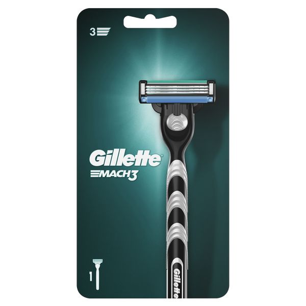 Мужская бритва Gillette (Жиллетт) Mach3 с 1 сменной кассетой фото №2