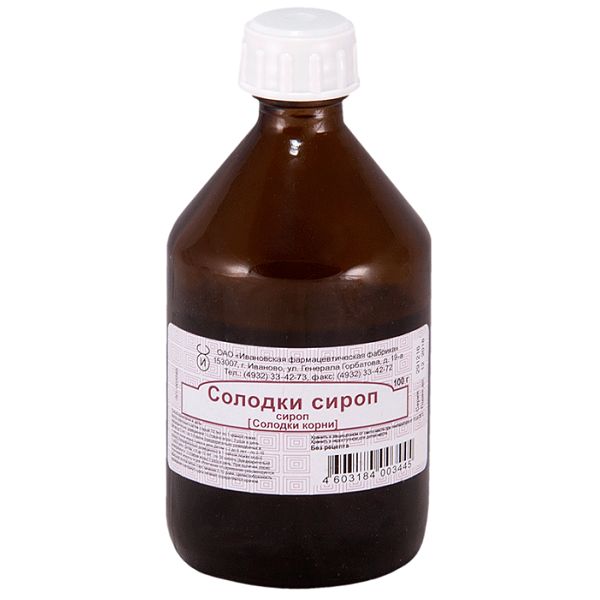 Сироп солодки 100г