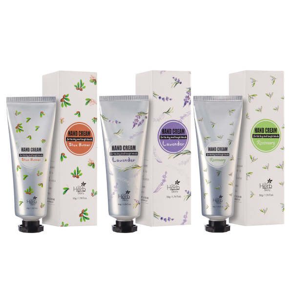 Крем для рук с экстрактом лаванды  Korea lavendar our herb story 50 г 