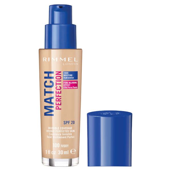 Крем тональный  Rimmel Match Perfection тон 100 30 мл фото №2