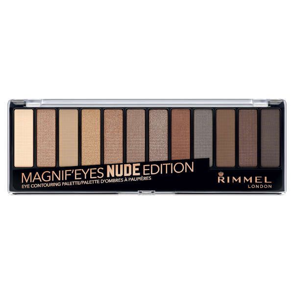Палетка теней Rimmel Magnif`eyes Nude тон 001 фото №4