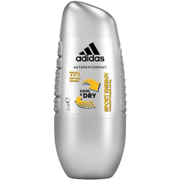 Дезодорант - антиперспирант роликовый sport energy male Adidas 50мл