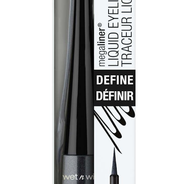Подводка для глаз Wet n Wild Megaliner Liquid Eyeliner E8711 black noir фото №2