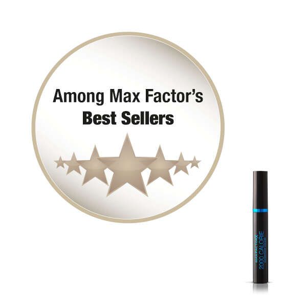 Тушь для ресниц водостойкая Max Factor 2000 Calorie Waterproof rich black 01  фото №2
