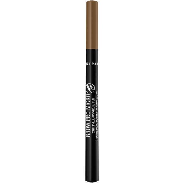 Лайнер для бровей Rimmel Brow Pro Micro 24HR Precision-Stroke Pen тон 01 фото №3