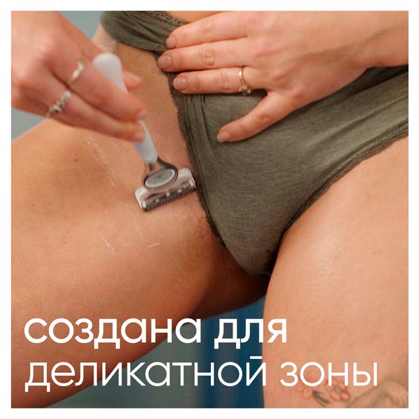 Набор Gillette/Жиллетт: Бритва безопасная Satin Care Venus+Кассета сменная фото №5