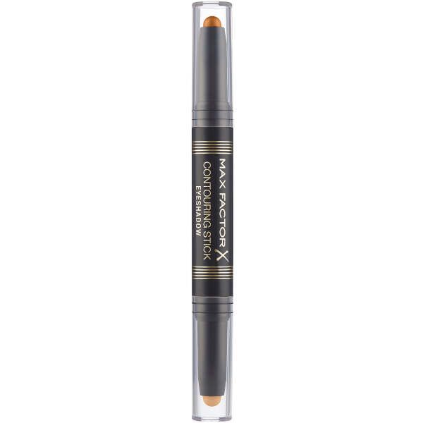 Двухсторонние тени для век Max Factor Сontouring Stick Eyeshadow bronze moon pink gold тон 006 фото №2
