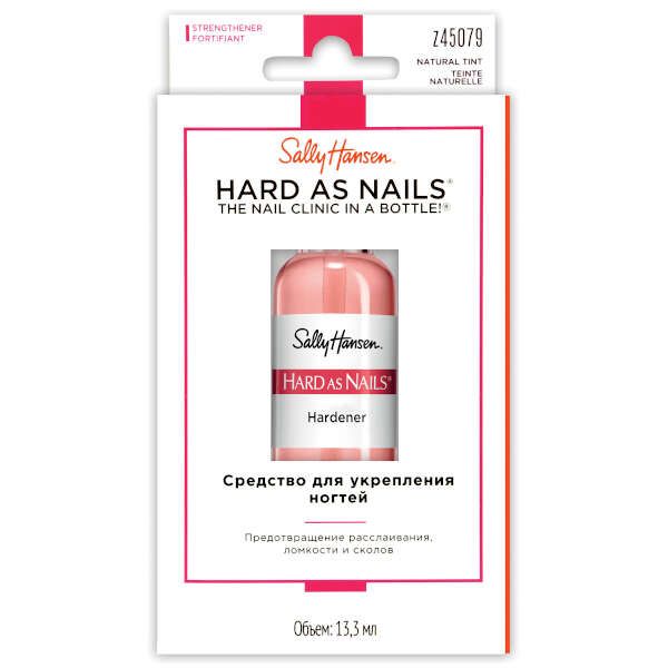 Средство для укрепления ногтей Hard as nails natural tint Sally Hansen 13 мл фото №2