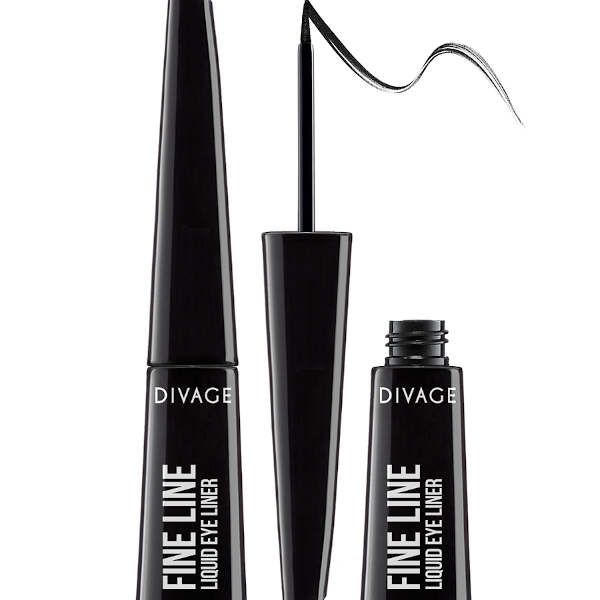 Подводка для глаз жидкая Divage Fine Line - № 5407 фото №2