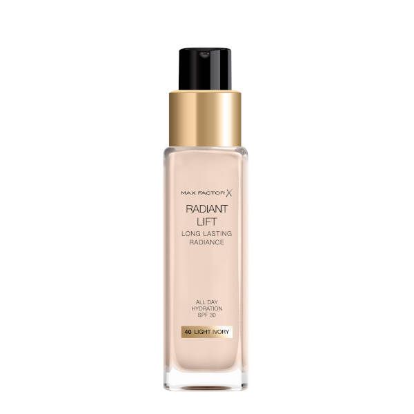 Основа тональная Max Factor Radiant Lift Long Lasting Radiance Light ivory тон 40 фото №9