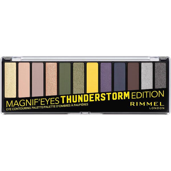 Палетка теней Rimmel Magnif Thunderstorm тон 010
