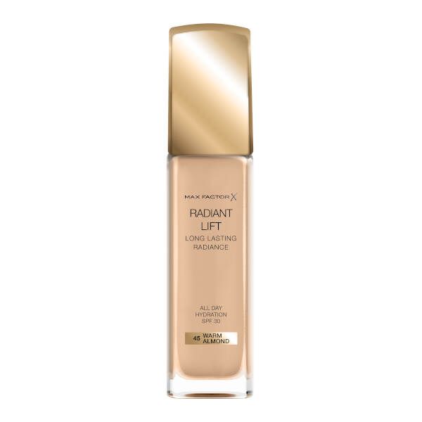 Основа тональная Max Factor Radiant Lift Long Lasting Radiance Warm almond тон 45 фото №9