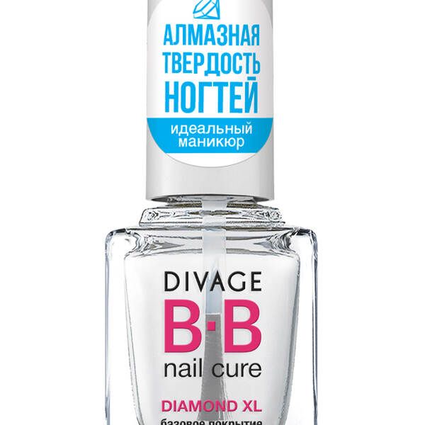 Базовое покрытие для ногтей diamond xl bb nail cure Divage 12 мл