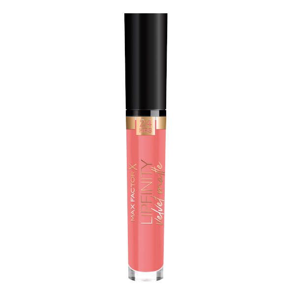 Стойкая губная помада Max Factor (Макс Фактор) Lipfinity Velvet Matte тон 030 Cool coral 3,5 мл фото №4