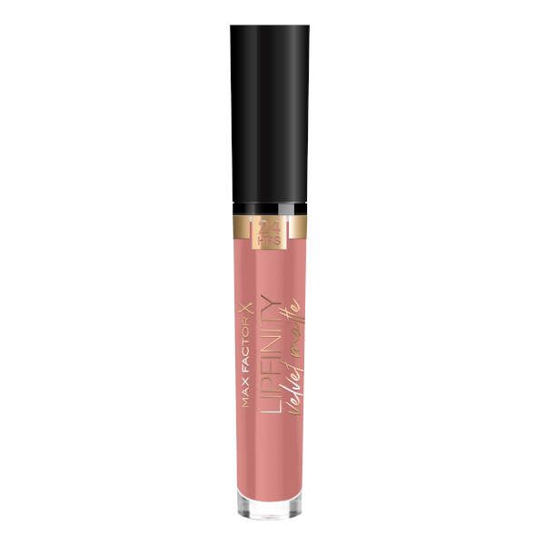 Стойкая губная помада Max Factor (Макс Фактор) Lipfinity Velvet Matte тон 015 Nude silk 3,5 мл фото №6