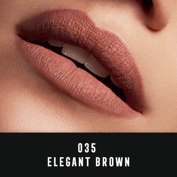 Стойкая губная помада Max Factor (Макс Фактор) Lipfinity Velvet Matte тон 035 Elegant brown 3,5 мл фото №3