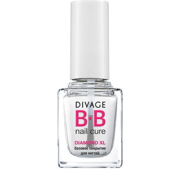 Базовое покрытие для ногтей diamond xl bb nail cure Divage 12 мл фото №3