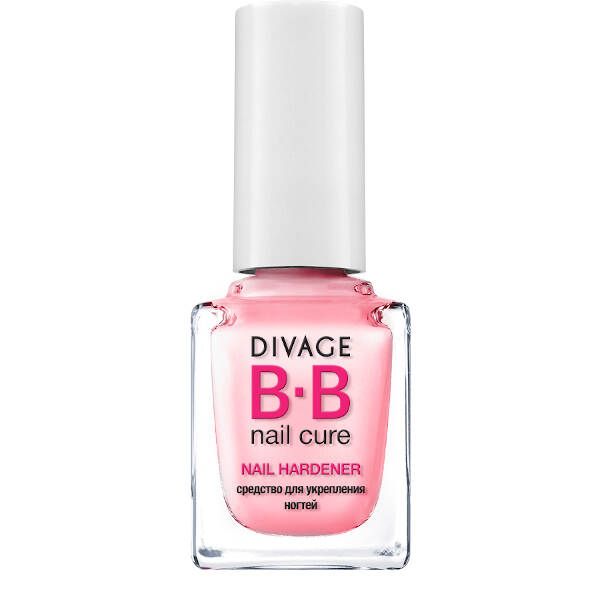 Средство для укрепления ногтей nail hardener Divage 5 мл фото №2