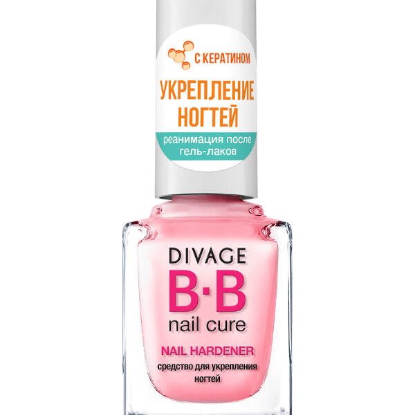 Средство для укрепления ногтей nail hardener Divage 5 мл