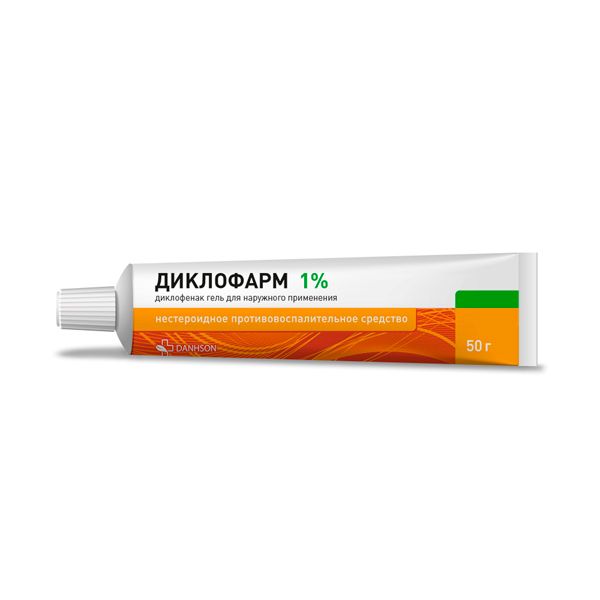 Диклофарм гель для наружного применения 1% 50г  фото №4