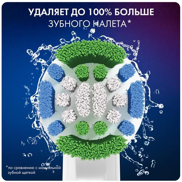 Сменные насадки для электрических щеток Oral-B (Орал-Би) Precision Clean, 2 шт. фото №4