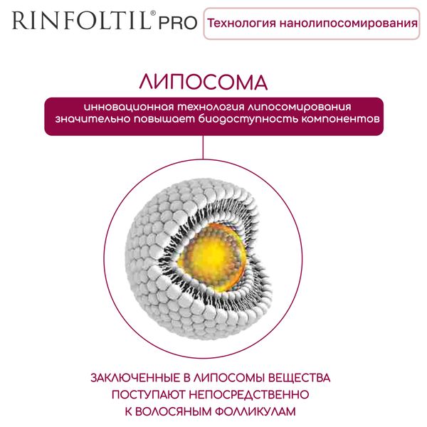 Сыворотка против сильного выпадения волос нанолипосомальная для женщин Pro Rinfoltil/Ринфолтил фл. 30шт фото №6
