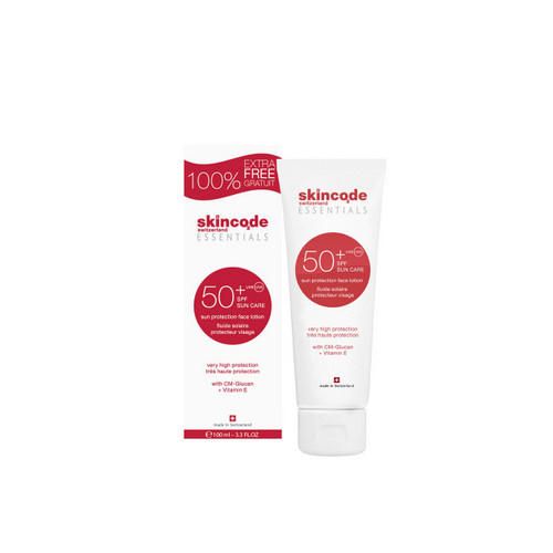 Лосьон для лица солнцезащитный SPF50 SKINCODE 100мл Лосьон для лица солнцезащитный SPF50 SKINCODE 100мл