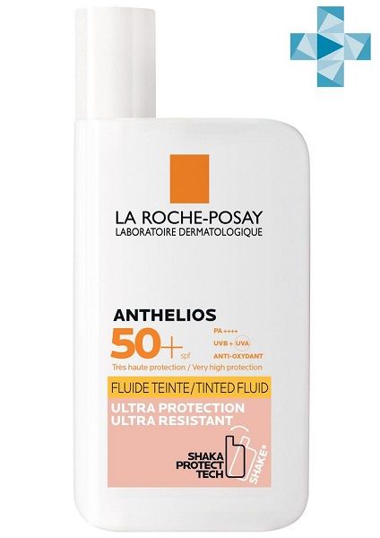 Флюид тонирующий солнцезащитный для лица SPF50+ Anthelios Shaka La Roche-Posay/Ля рош-позе 50мл