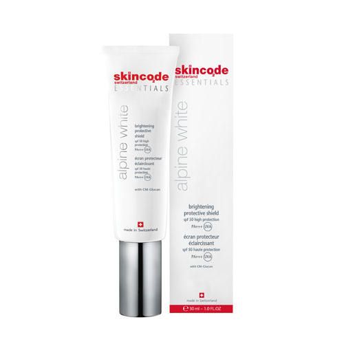 Крем осветляющий защитный spf 50+ SKINCODE 30 мл 