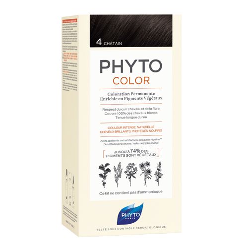 Краска для волос Phytocolor Phyto/Фито тон 4 Шатен