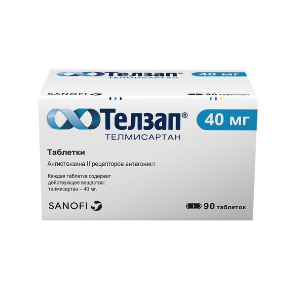 Телзап таблетки 40мг 90шт