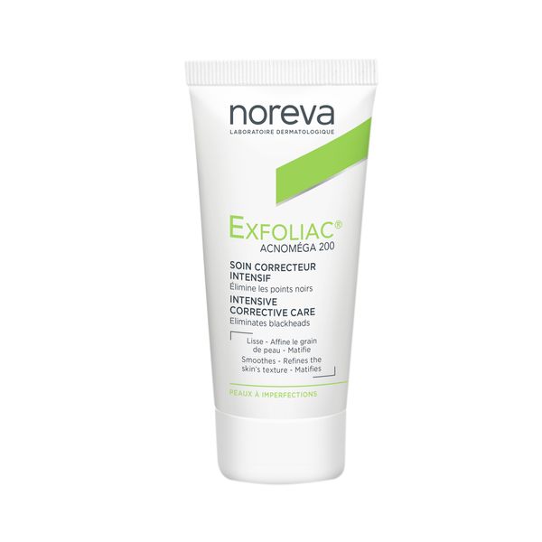 Крем для лица для жирной кожи интенсивный корректирующий Exfoliac Acnomega 200 Noreva/Норева 30мл фото №2
