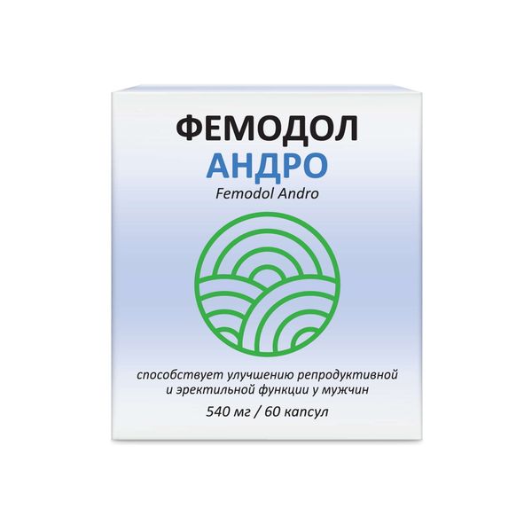 Фемодол Андро Витамер капсулы 540мг 60шт Фемодол Андро Витамер капсулы 540мг 60шт