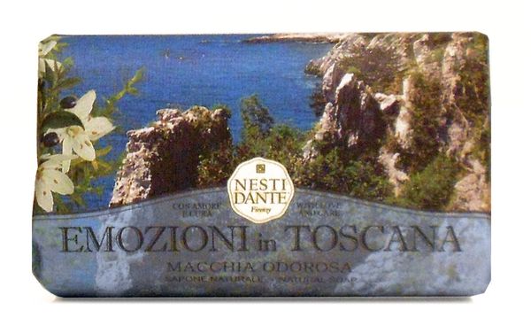 Мыло твердое туалетное прикосновение средиземноморья Emozioni in Toscana Nesti Dante/Нести Данте 250г