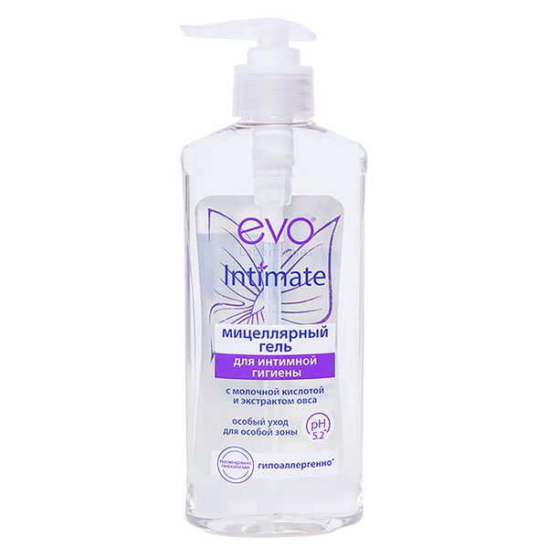 Гель для интимной гигиены мицеллярный Intimate Evo/Эво фл. 275мл