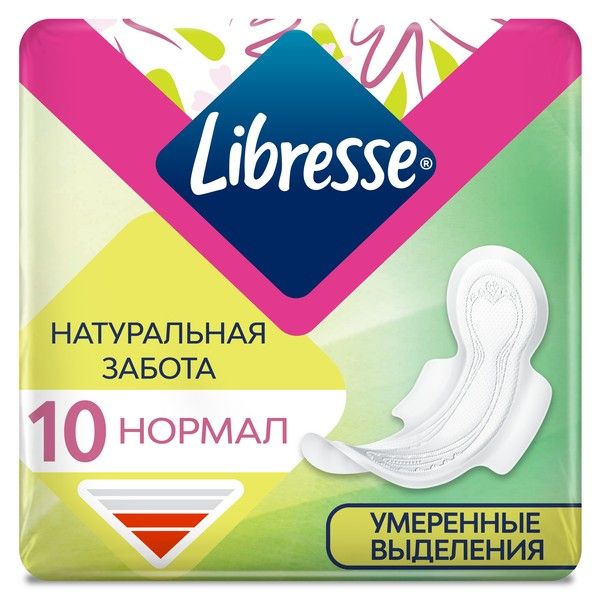 Прокладки Normal Natural Care Libresse/Либресс 10шт (9870) фото №5