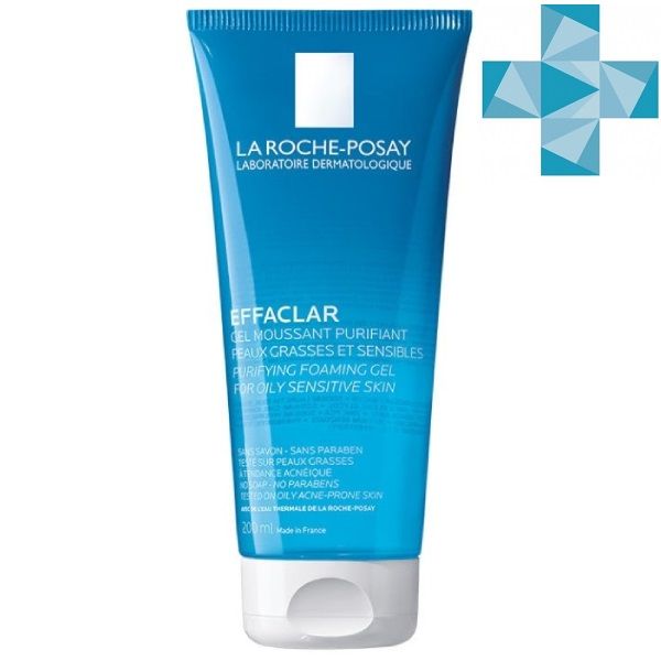 Гель для жирной кожи пенящийся очищающий Effaclar La Roche Posay/Ля рош позе фл. 300мл (M9164820)