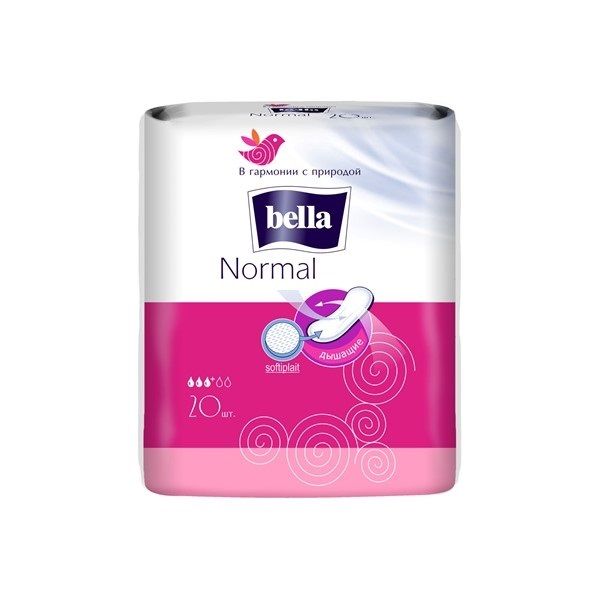Прокладки гигиенические впитывающие Normal Bella/Белла 20шт