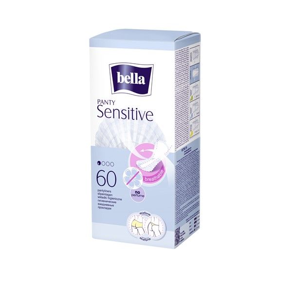 Прокладки ежедневные ультратонкие Sensitive Panty Bella/Белла 60шт