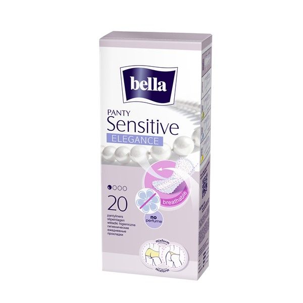 Прокладки ежедневные ультратонкие Elegance Sensitive Panty Bella/Белла 20шт