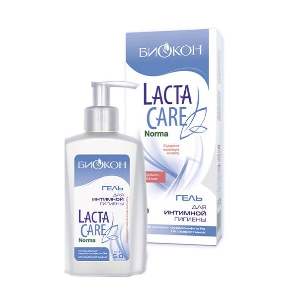 Гель для интимной гигиены Norma Lacta care Биокон 290г фото №2