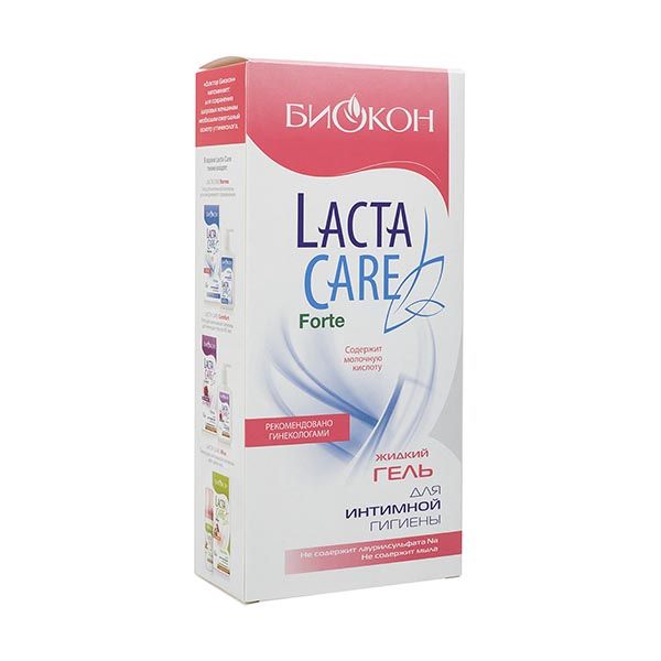 Гель для интимной гигиены Forte Lacta care Биокон 290г фото №3