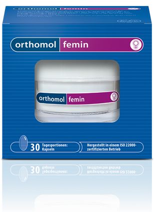 Фемин для женщин Orthomol/Ортомоль капсулы 675мг 60шт